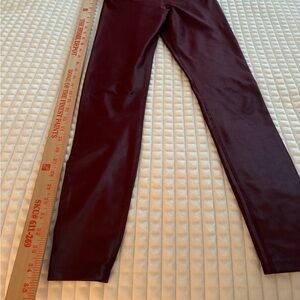 Carbon38 Deep Red Leggings